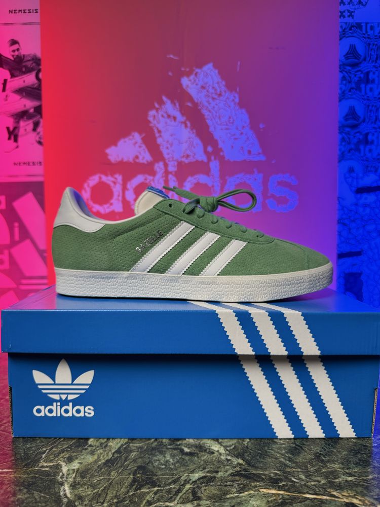 100% ОРИГІНАЛ! Adidas Gazelle 43 1/3 розмір US9,5