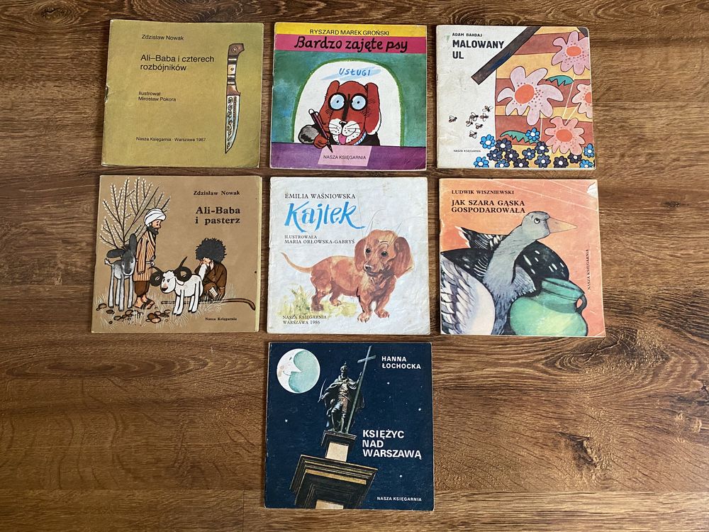 Ilustrowane bajki dla dzieci 7 książeczek
