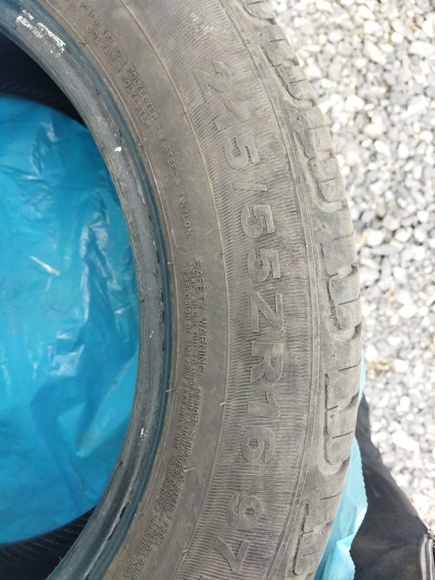 Opony Letnie PowerTrac 215/55/16 r16 Bardzo Ładne 205/55/16