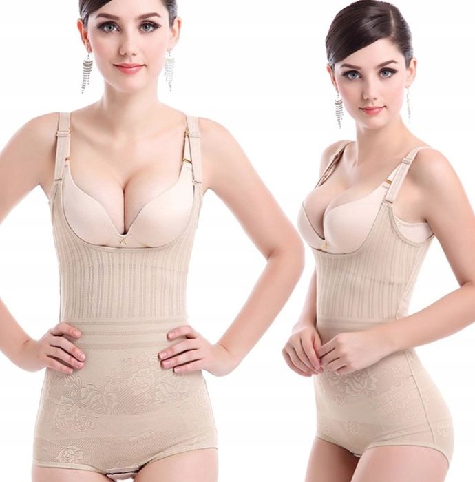 Body Wyszczuplające Modelujące Gorset Majtki Xl/xx