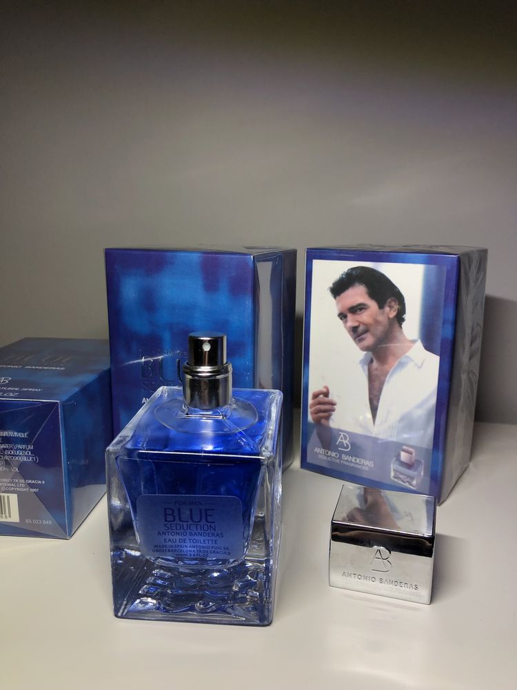 Духи чоловічі Antonio Banderas Blue Seduction. Антонио Бандерас Блю