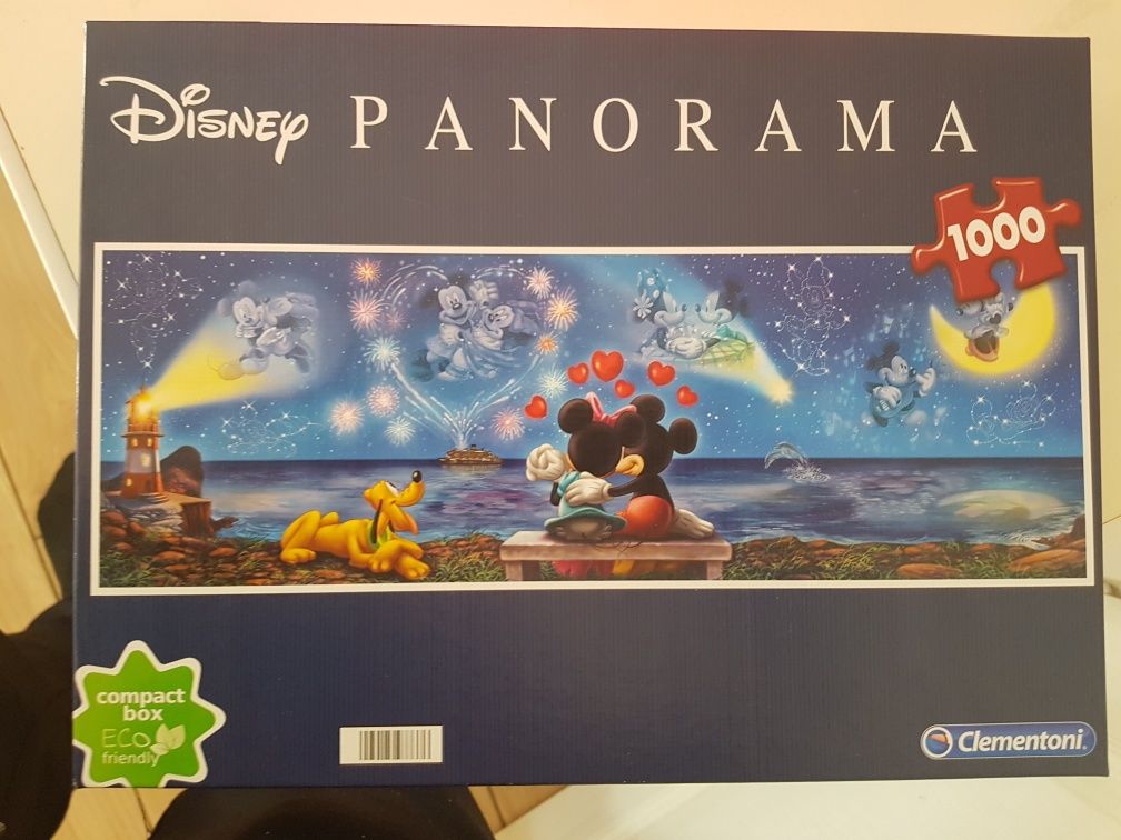 Puzzle Clementoni Panorama Mickey i Minnie 1000 el