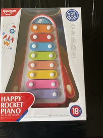 Cymbałki happy racket piano