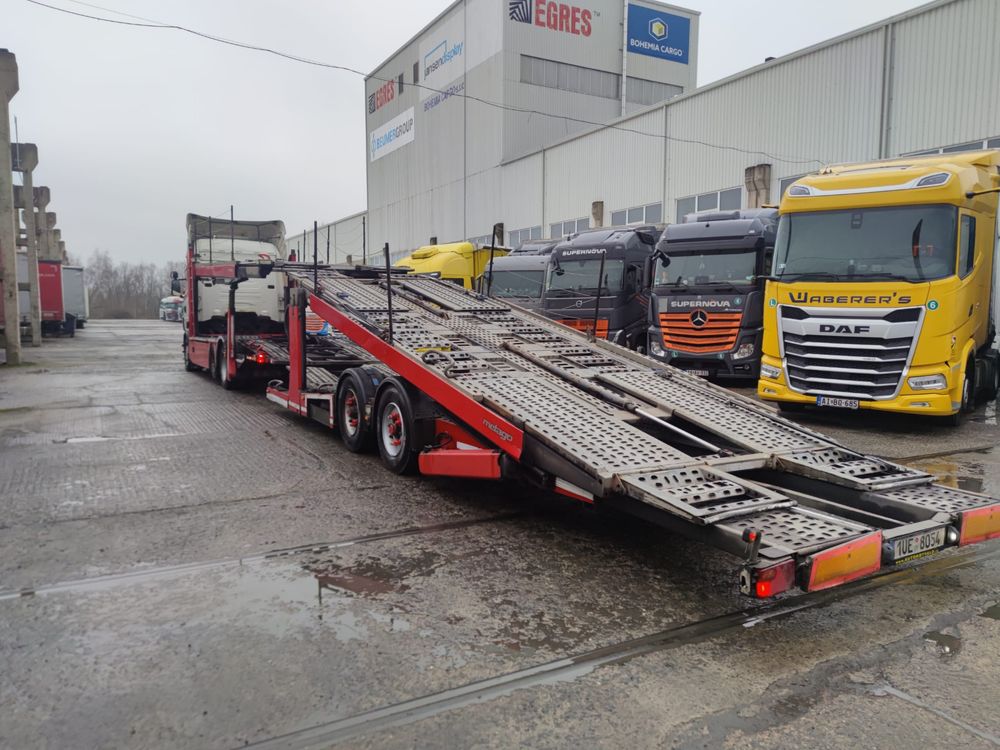Scania R500 V8  6x2 autotransporter Kassbohrer 2013 r