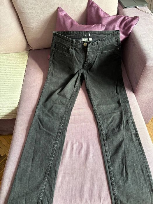 Чоловічі джинси чорні сині Lacoste