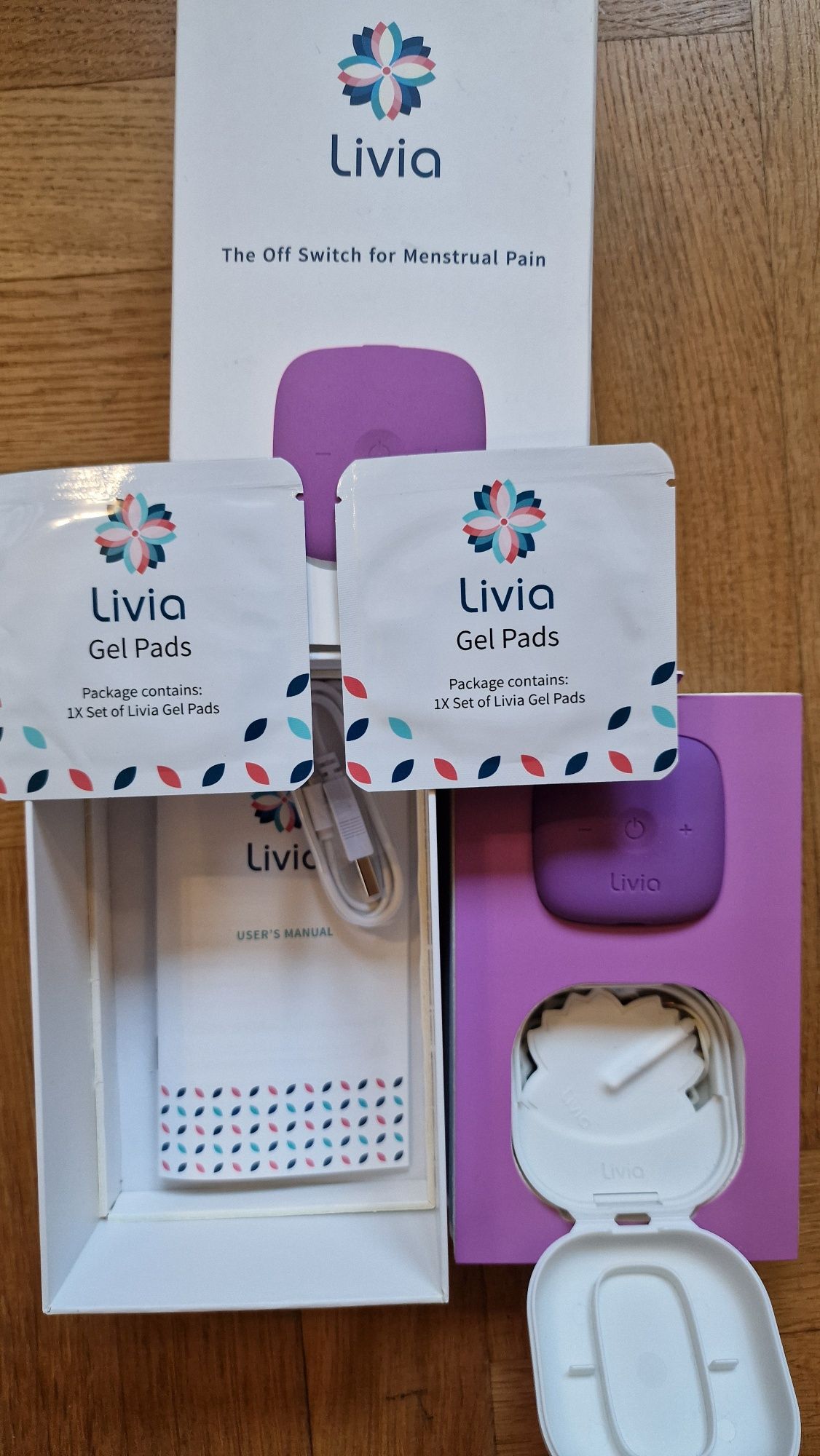 Livia urządzenie uśmierzające bóle menstruacyjne