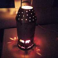 Светильник Фонарь-свеча Amarula из металла