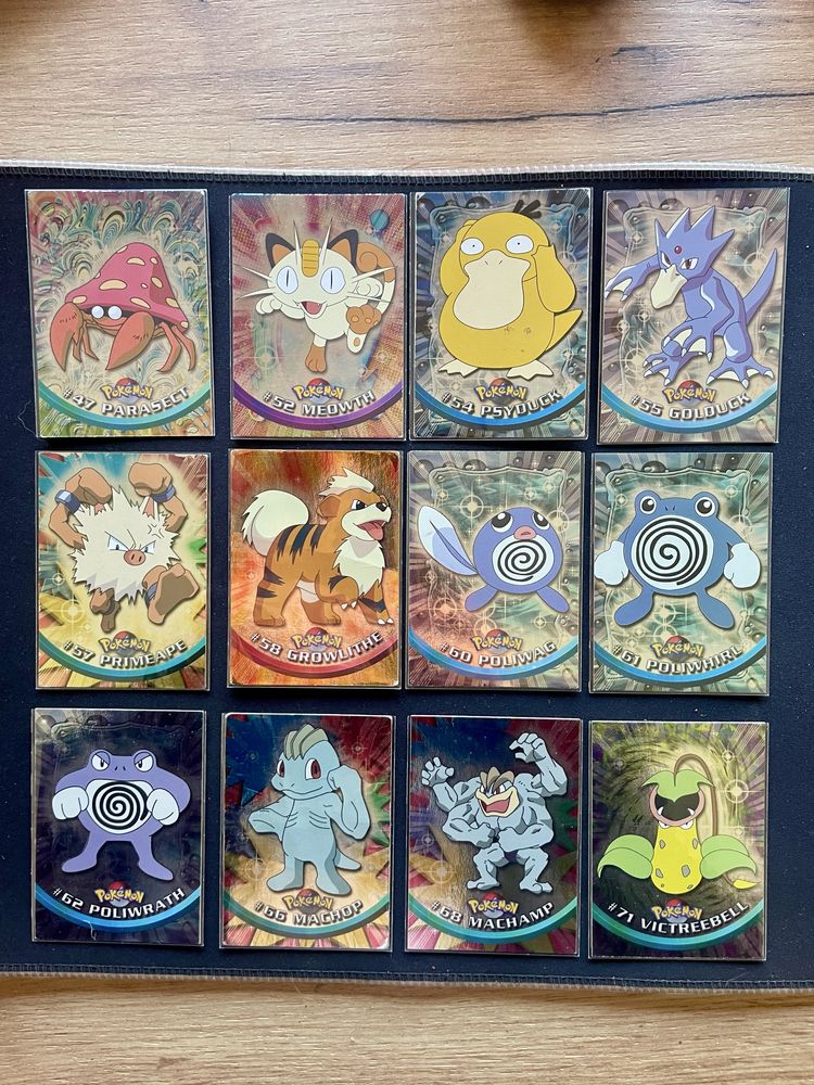 Pokemon topps ingleses silver/rainbow foil 68/151