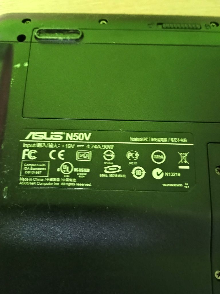 laptop asus N50V