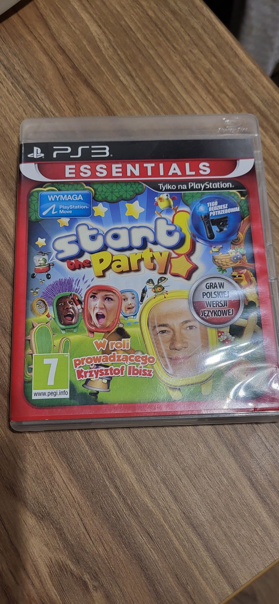 PS3 PlayStation move start party gra