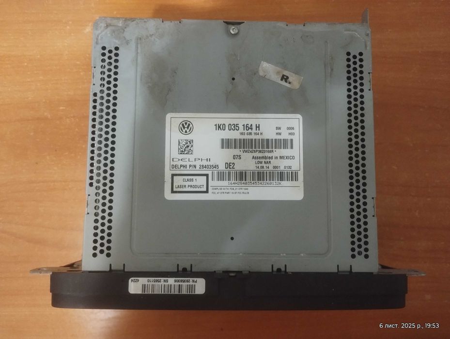 Автомагнітола для Volkswagen Jetta USA