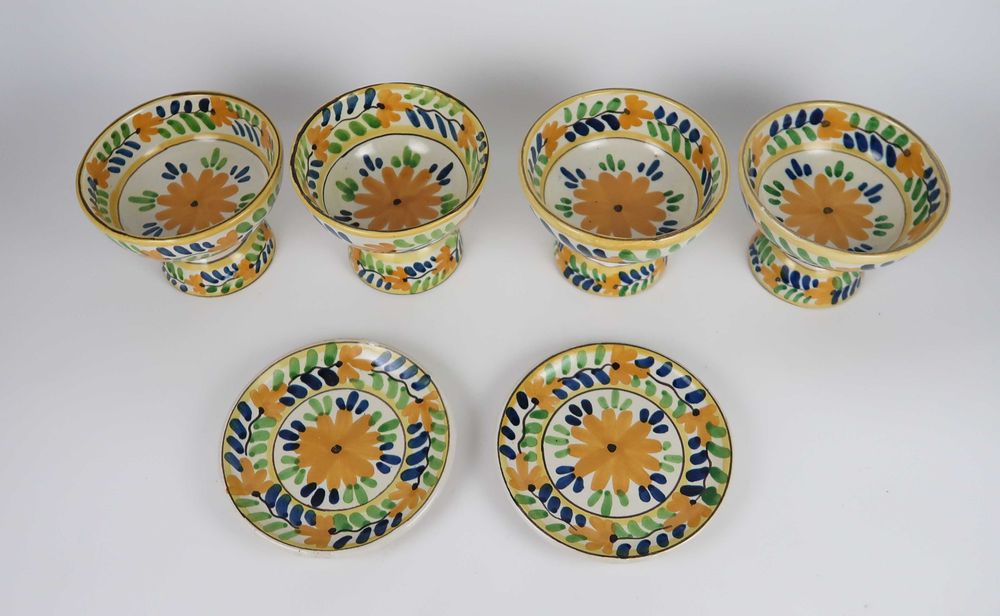 Conjunto em faiança Viúva Lamego, CADA