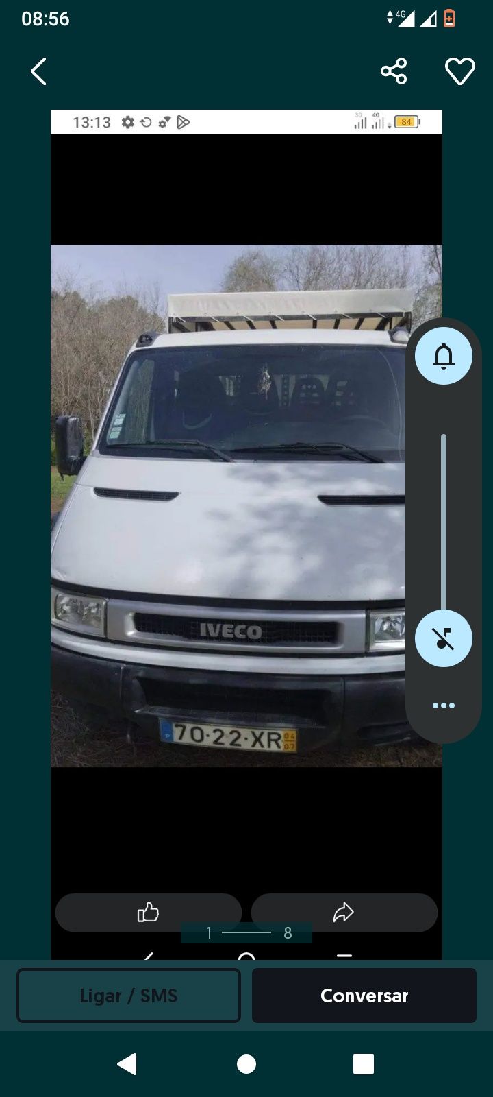 Iveco daily caixa aberta