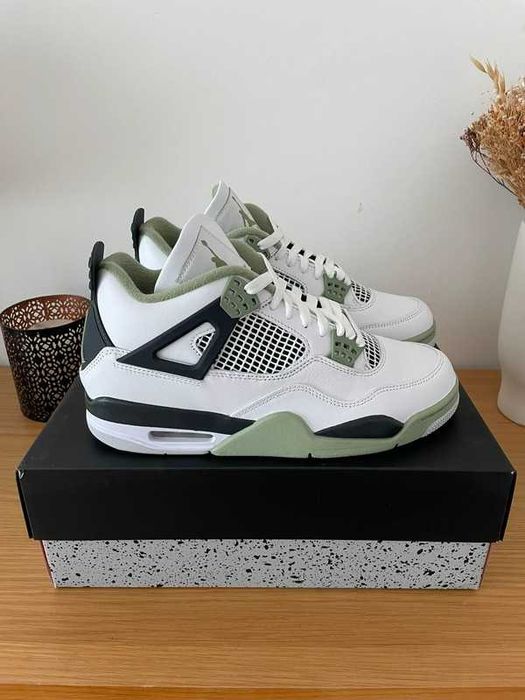 Buty meskie Mokasyny Jordan_4_Retro_Seafoam R.42