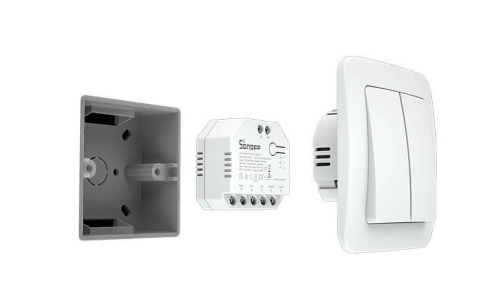 Sonoff Dual - R3 Inteligentny przełącznik rolet  Wi-Fi