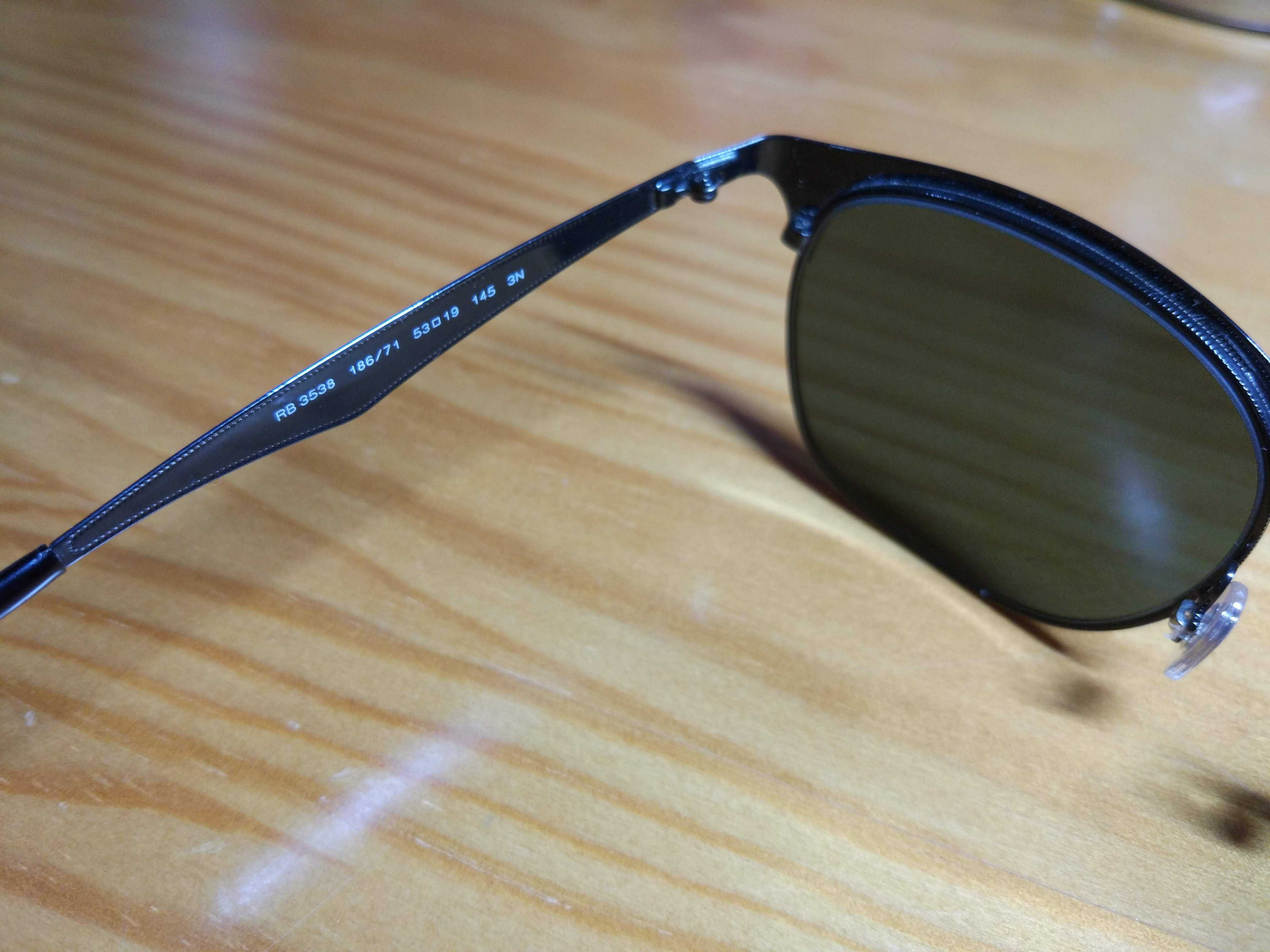 Óculos de Sol Ray Ban Clubmaster Metal RB3538