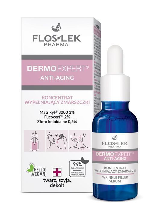 Koncentrat Przeciwzmarszczkowy Floslek Dermo Expert, 30ml