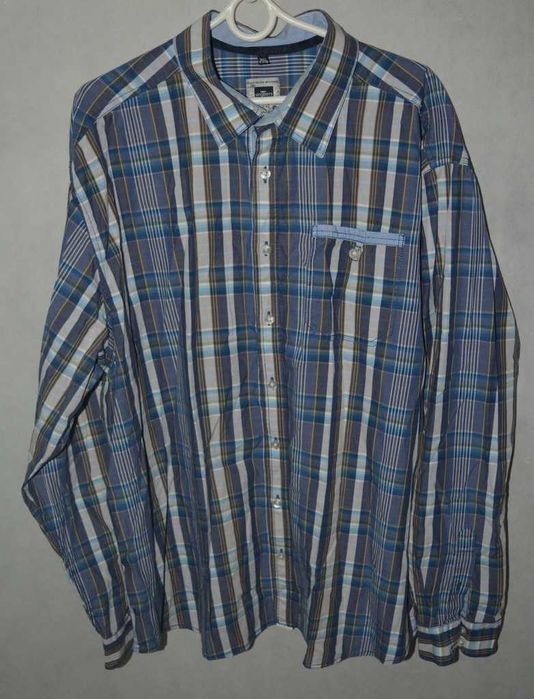 Koszula w kratkę Engbers 3XL 47/48 slim fit