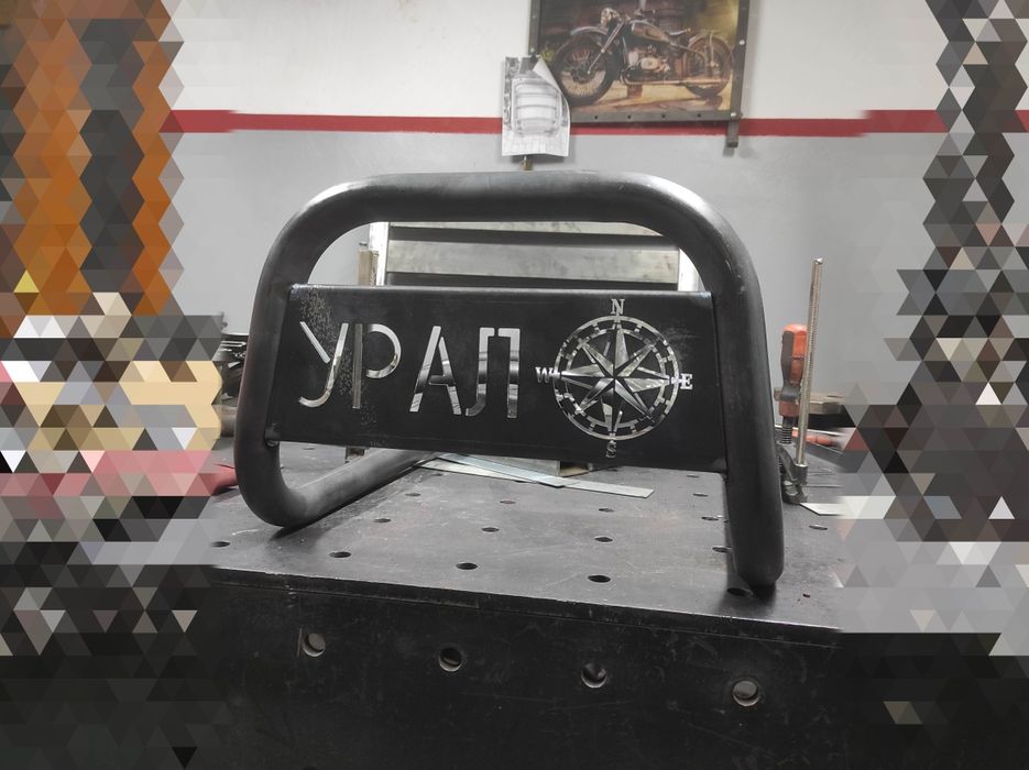 Gmol wozka Ural przedni osłaniający przed uszkodzeniem Dniepr K750