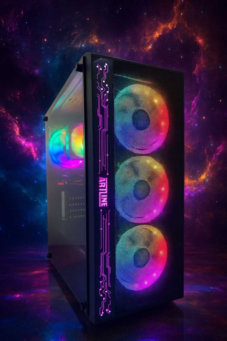 Ігровий ПК 6 ядер:Ryzen 5 2600/16Gb DDR4/RX 5600XT/SSD M2 512 + HDD500