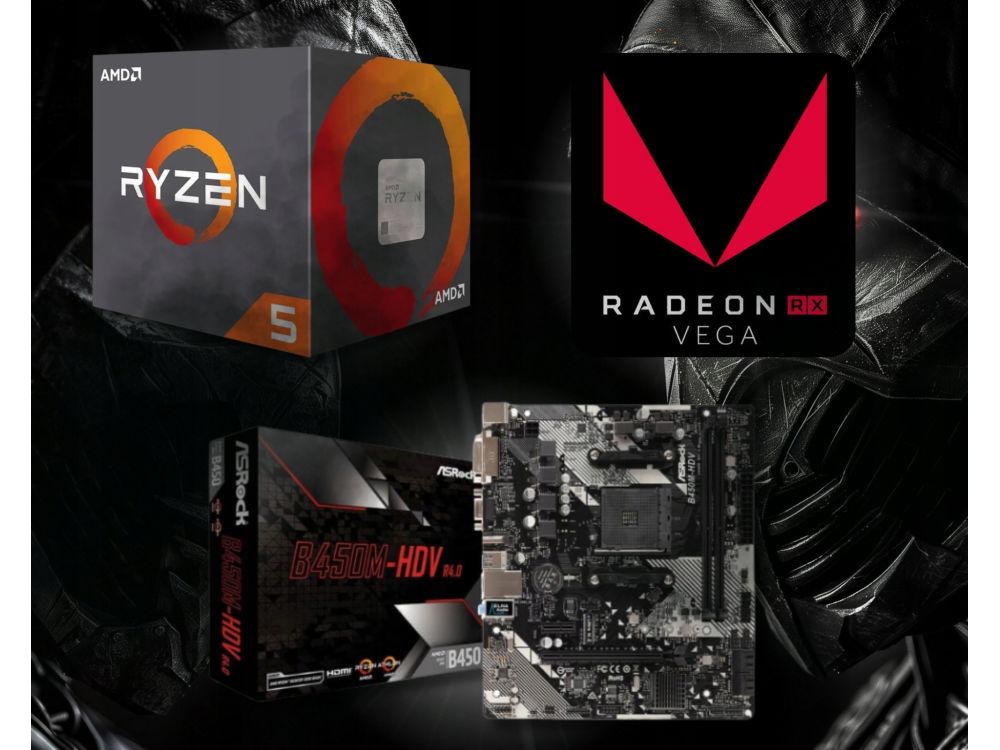 BSG Venom V11 stacjonarny, AMD Ryzen 5, 32GB DDR4, 1TB SSD, Win11 Pro