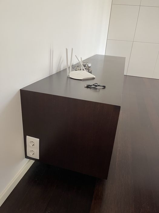 Móvel TV suspenso madeira