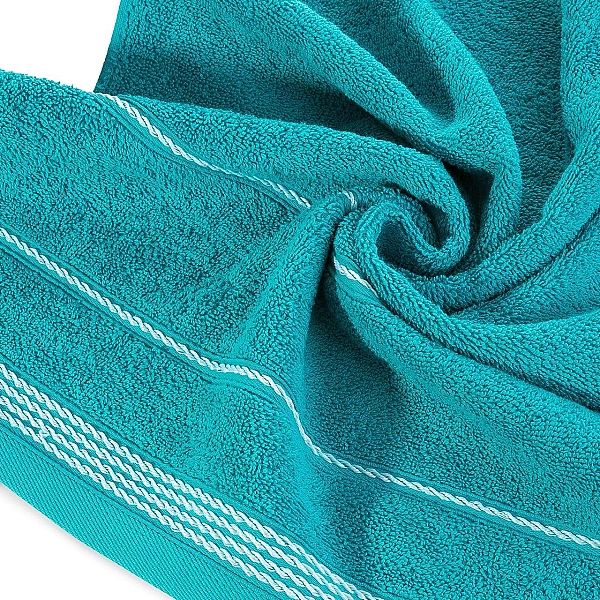 Ręcznik Kąpielowy 50x90 Bawełniany Frotte Mira 08/500 g/m2 Turkusowy