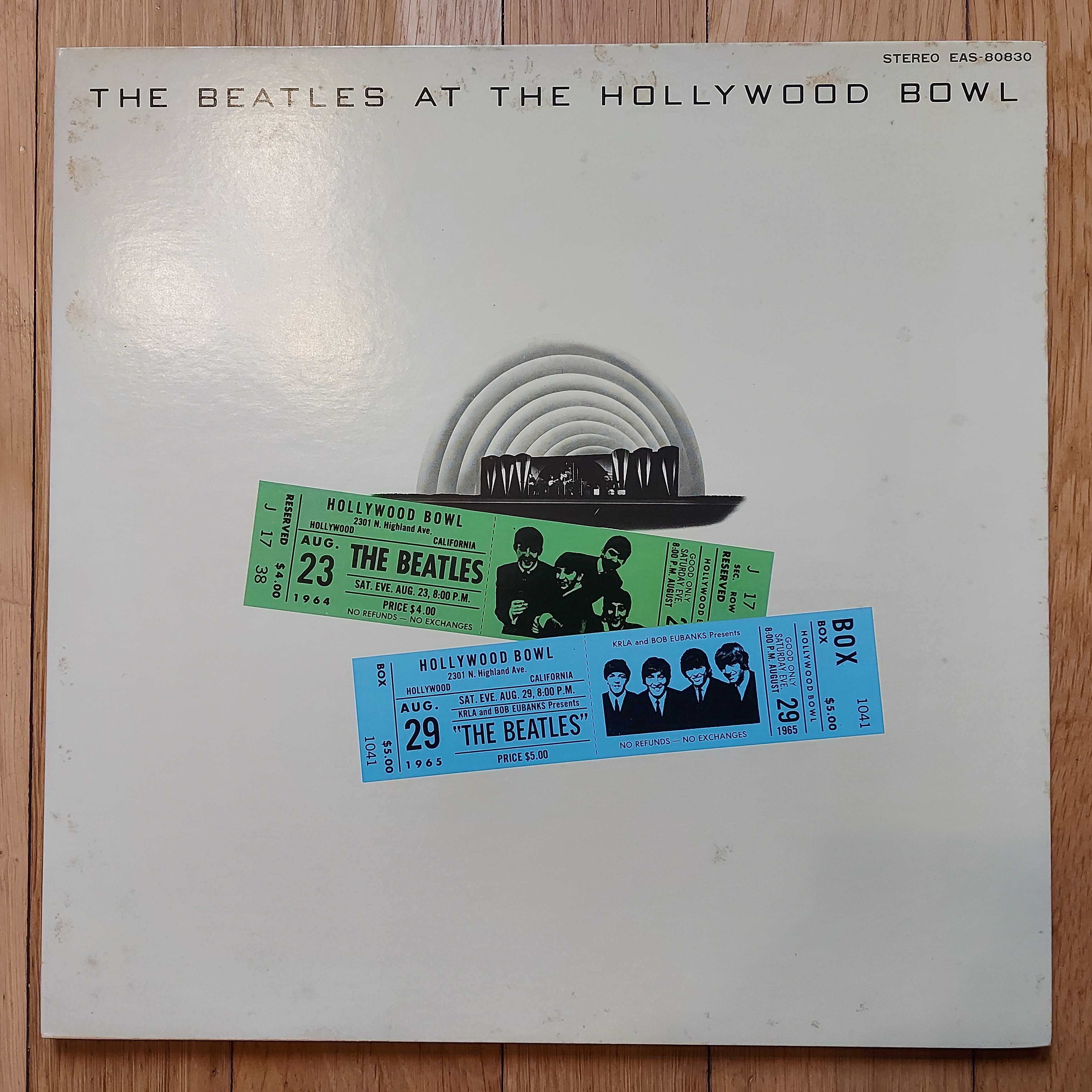 The Beatles The Beatles At The Hollywood Bowl  1977  Japan (NM-/EX+)