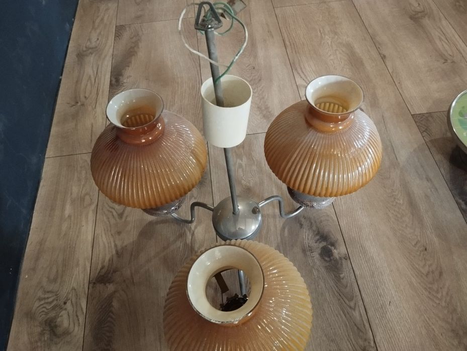 Żyrandol 3 kinkiety