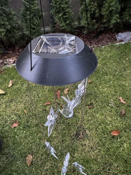 Lampka solarna kolorowa ksiezyc gwiazdki