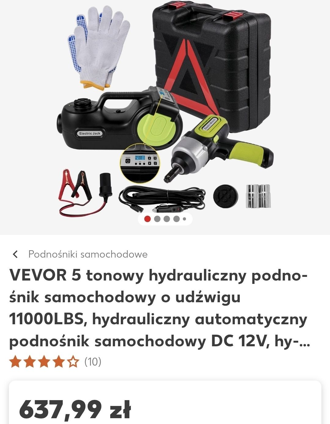 Podnośnik hydrauliczny