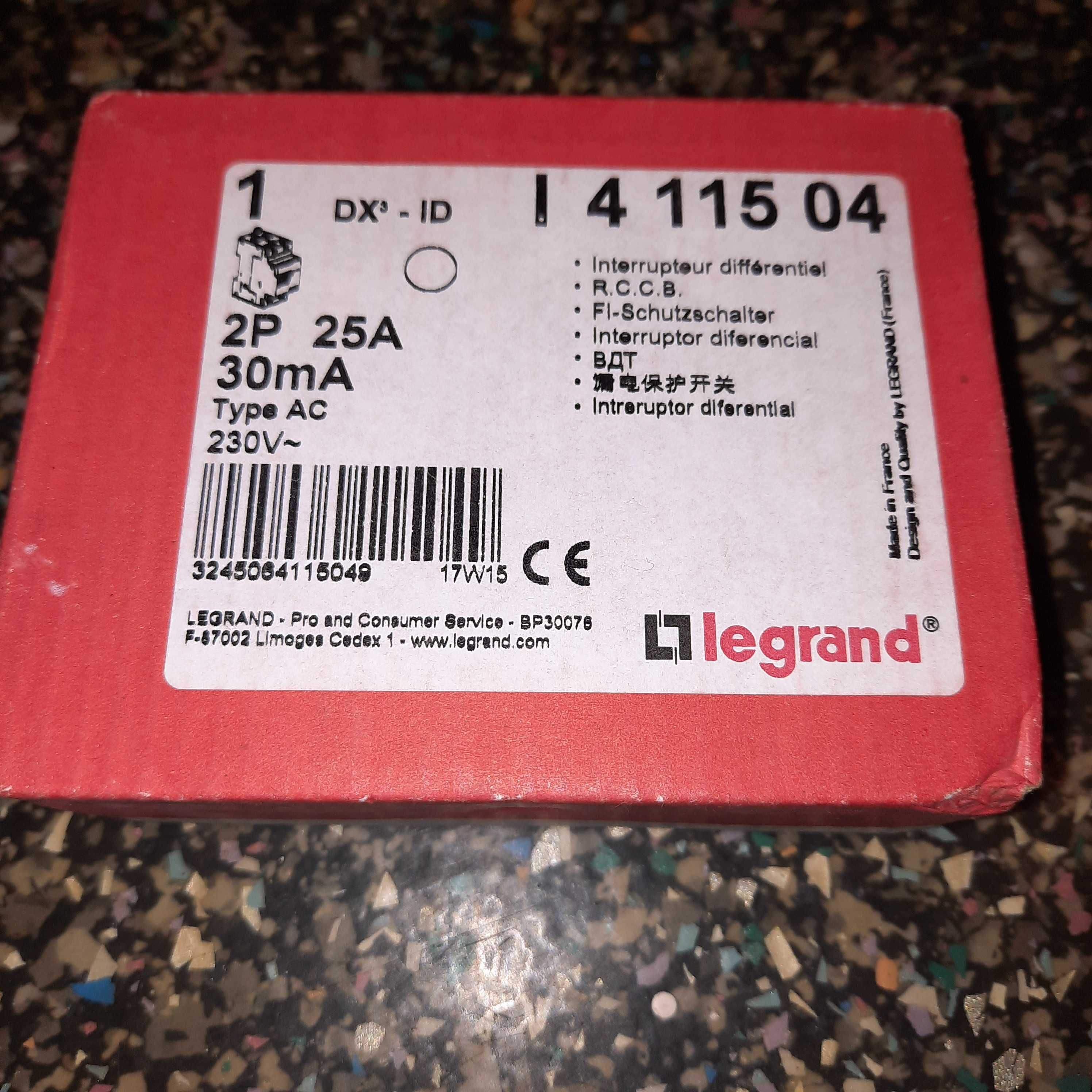 Дифавтомат Legrand DX3 2р 25A 30mA