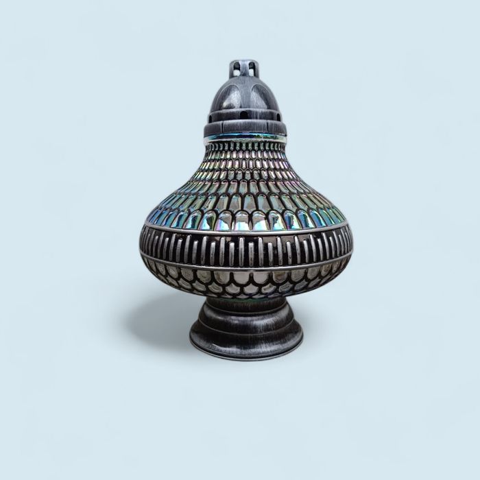 Znicz Duży Witraż Premium Ufo Śliczny