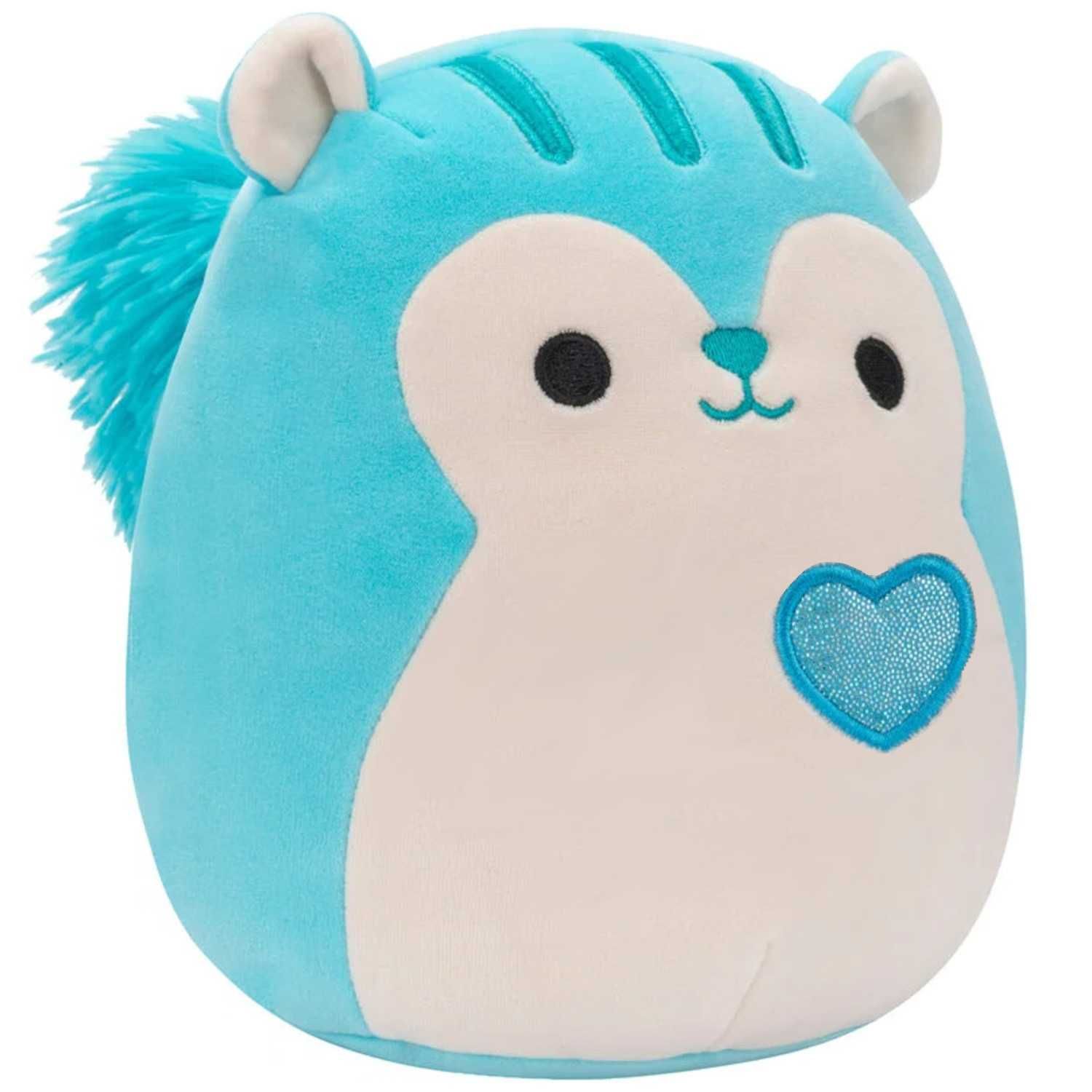 Squishmallows Miękka Maskotka Pluszowa Pluszak Wiewiórka Santiago 20cm