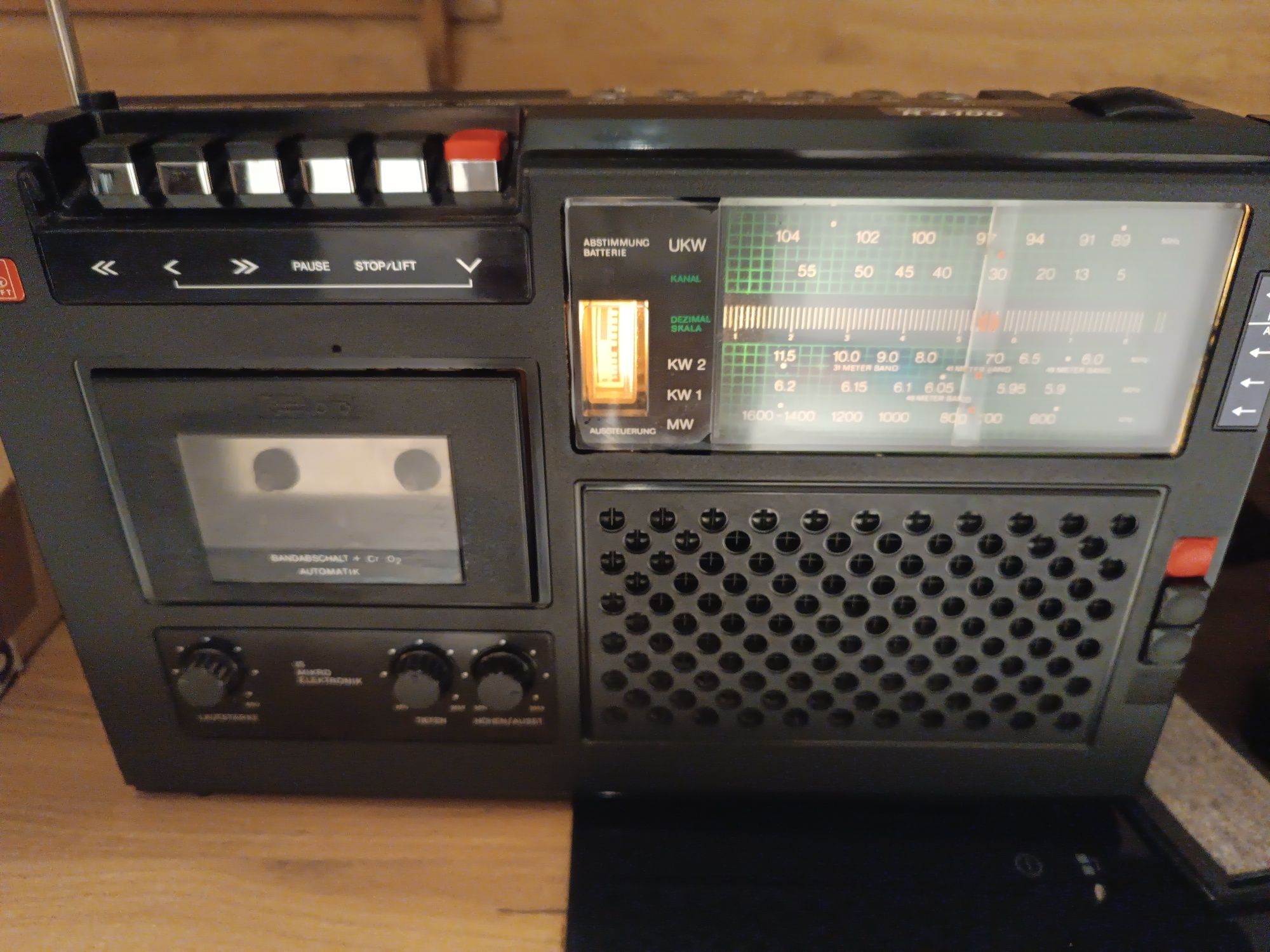 Radioodtwarzacz RFT R4100 - Unikat PRL.