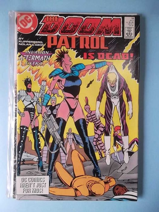 The DOOM PATROL - Lote 20 comics originais desde 1988