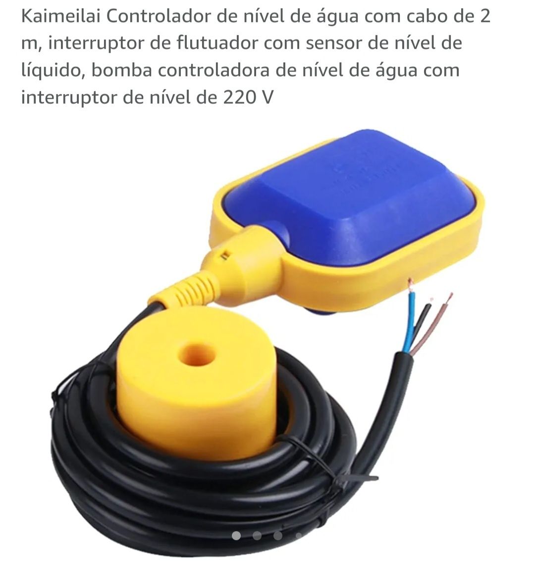 Boia NOVA para bomba de água