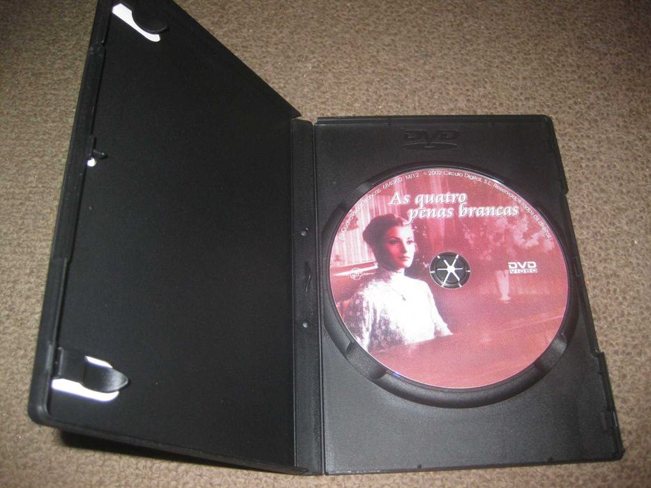 DVD "As Quatro Penas Brancas" com Beau Bridges/Raro!