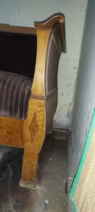 Stara Secesyjna Sofa Otomana