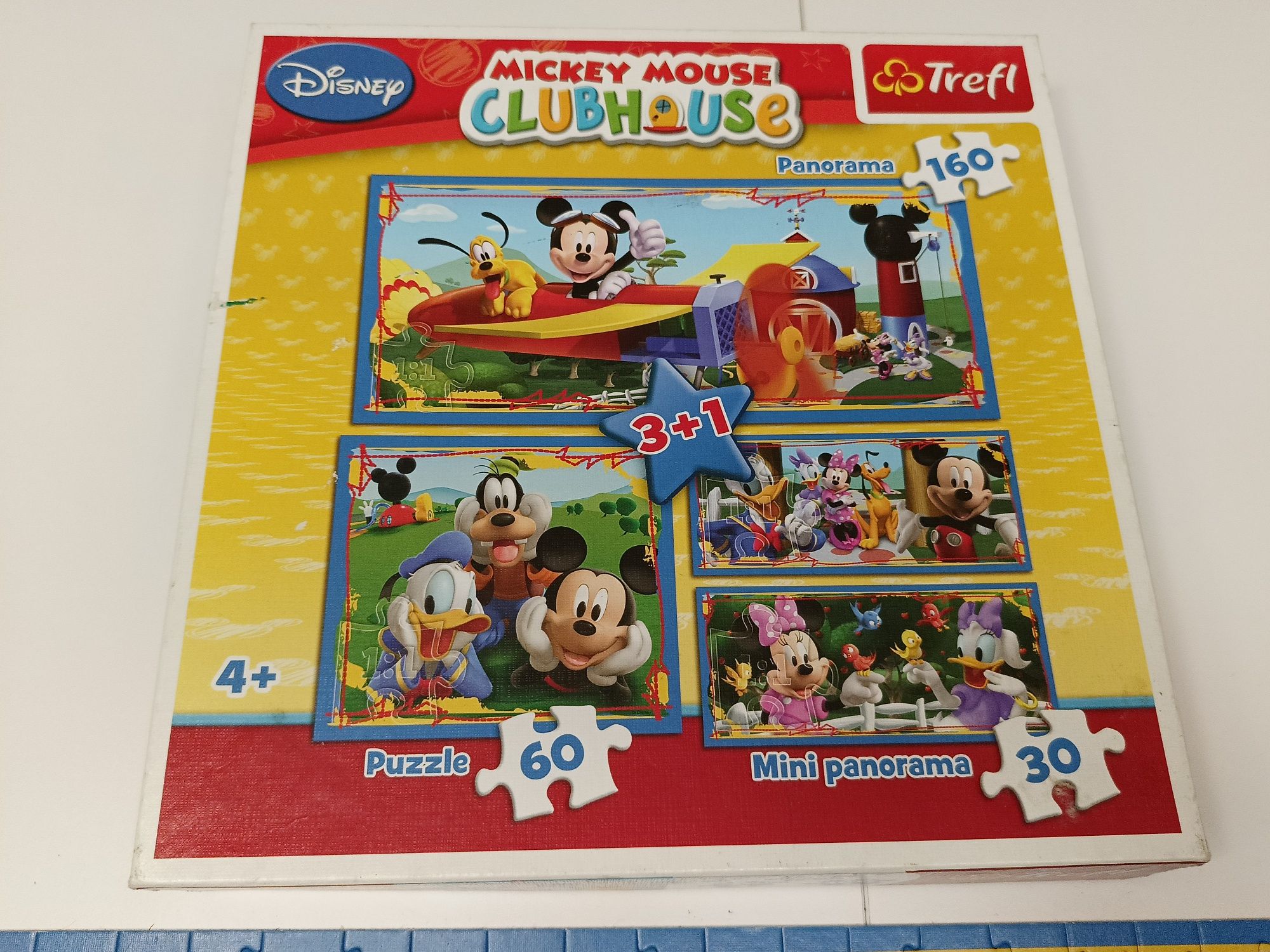 Puzzle Disney Myszka Mickey 30/60/160