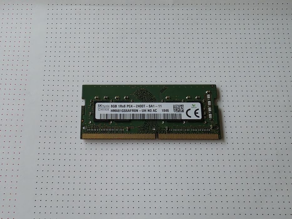 Pamięć, kość RAM do laptopa / 8GB / DDR4 / SODIMM
