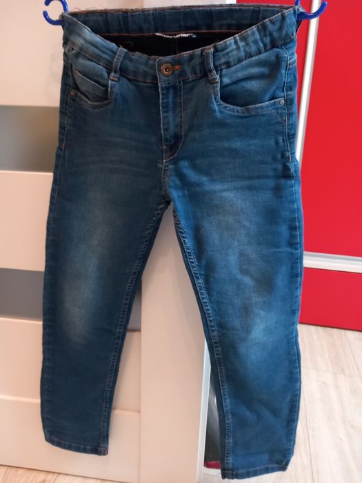 Spodnie jeans 140 jeansowe