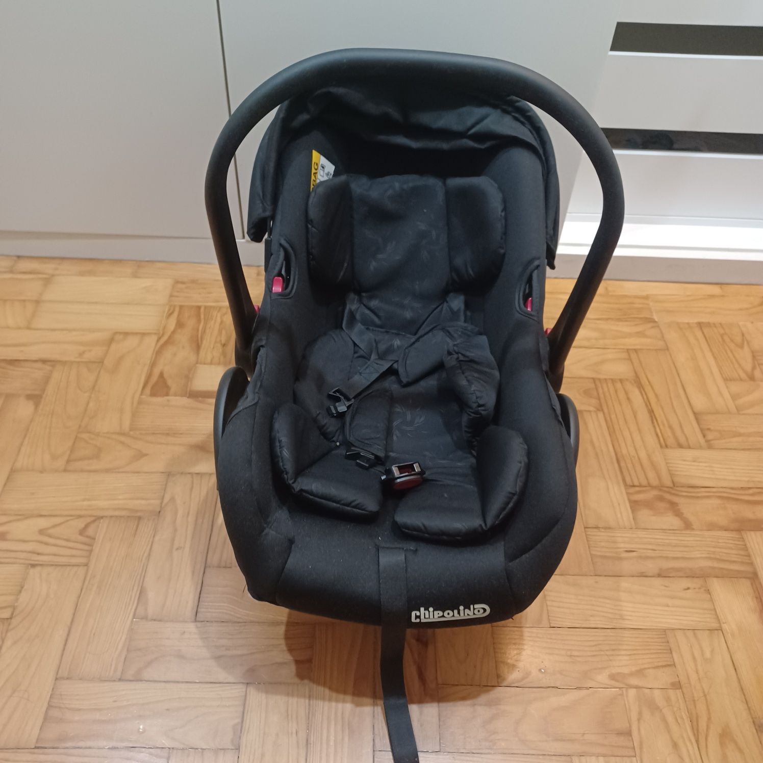 Carrinho de Bebé CHIPOLINO Amore Obsidian Gold 3-em-1
