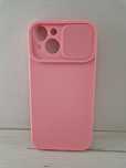 Camshield Soft do Iphone 15 Jasnoróżowy
