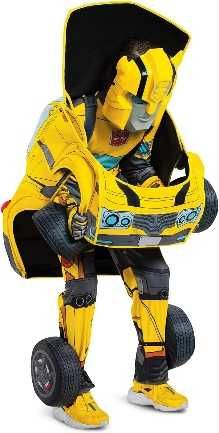 Strój do transformowania Bumblebee- Transformers, 3 wcielenia