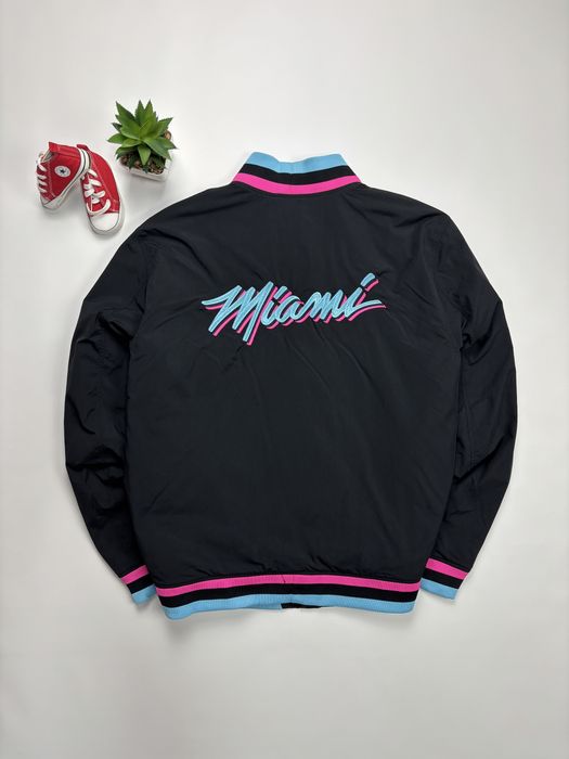 Куртка бомбер Nike NBA Miami Heat Courtside size XL