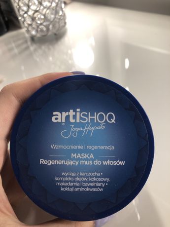 Artishoq Maska - regenerujący mus do włosów