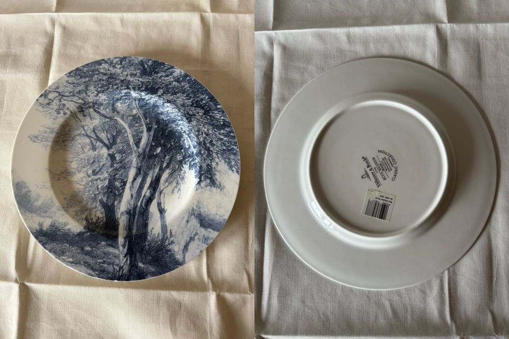 Вінтаж: тарілки з колекціі Blue Meadow Mood від Villeroy & Boch