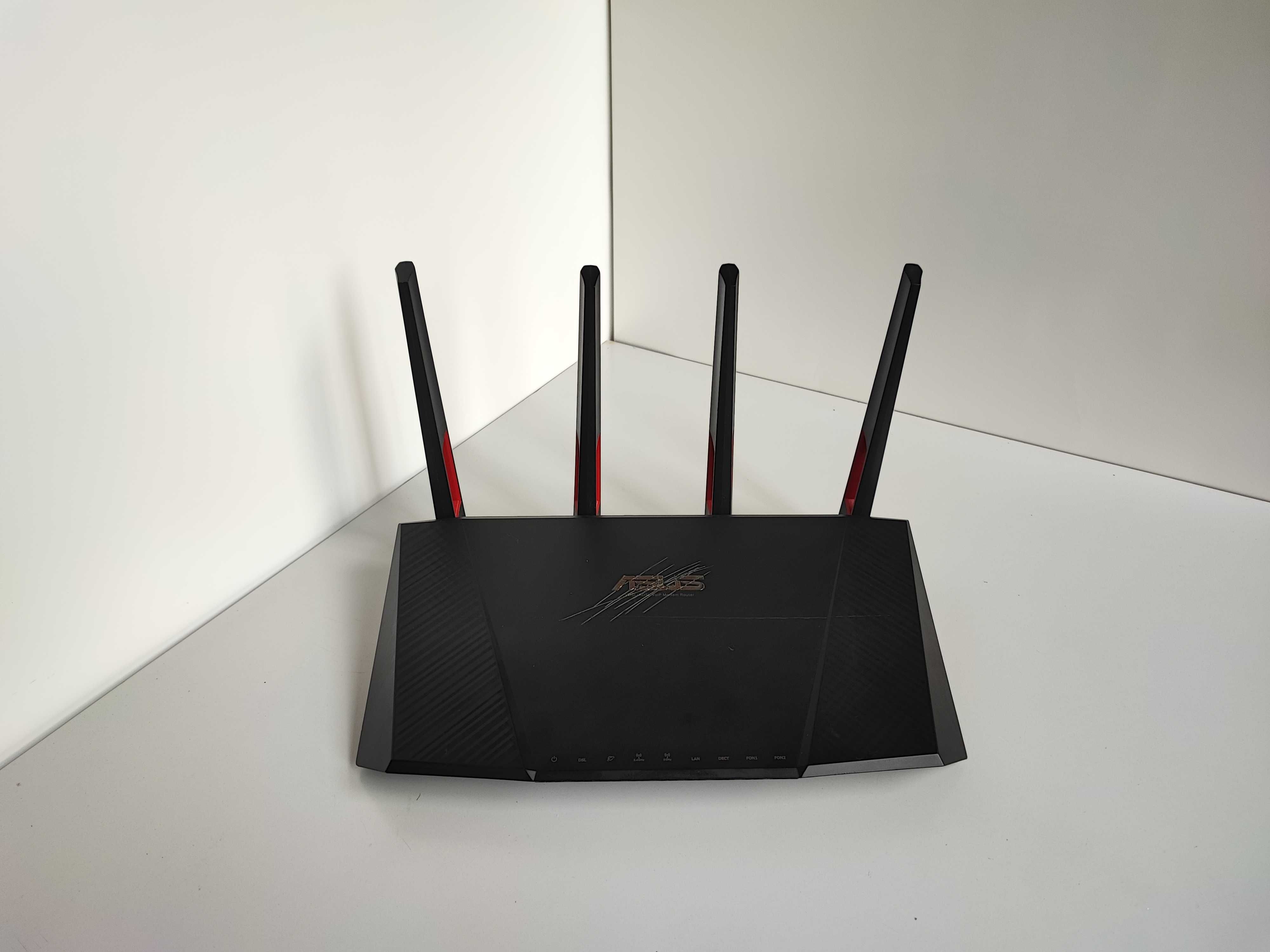 Бездротовий маршрутизатор ASUS DSL-AC68VG, ADSL2+, VDSL2, USB 3.0