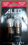 Led лампа ALED 1157 P21/5W BAY15d Red